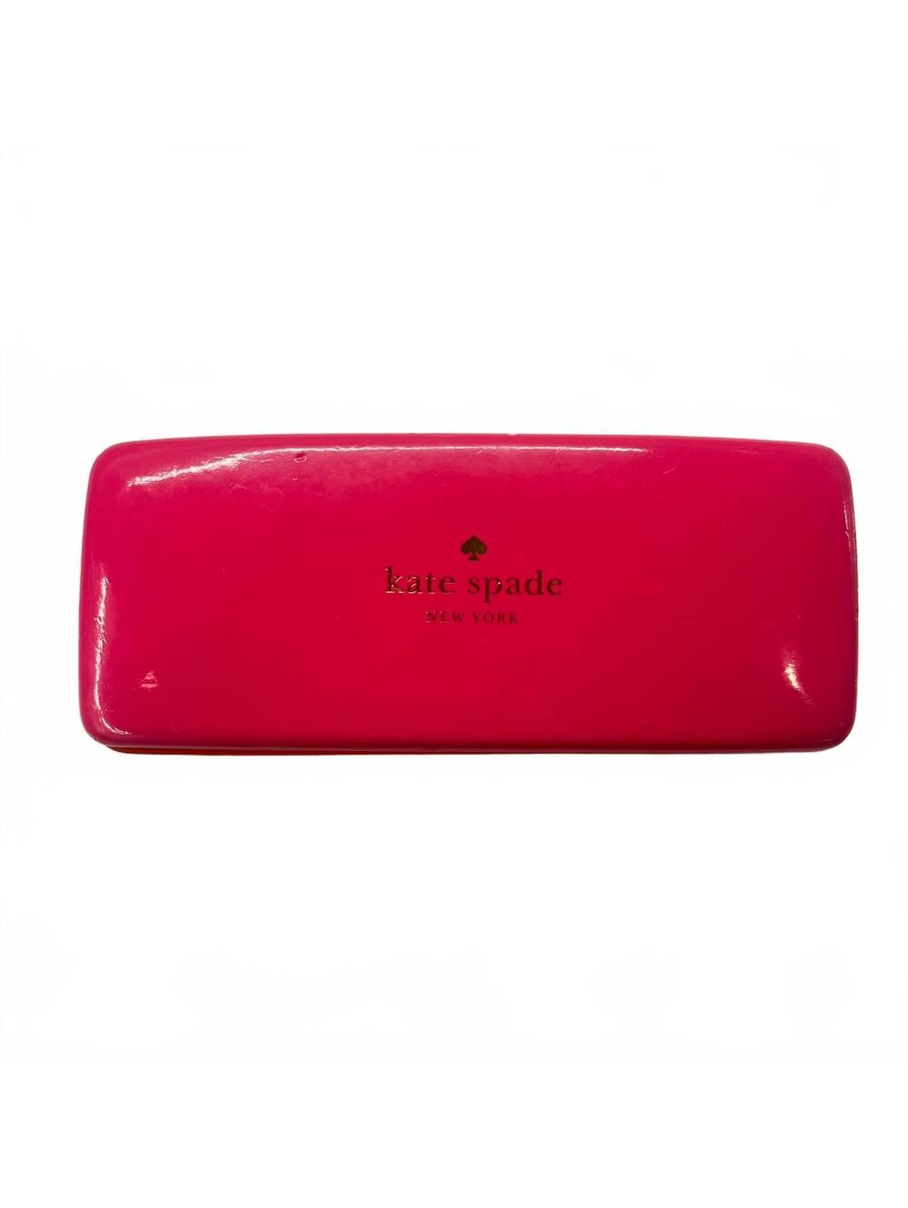 Kate Spade Designer Colorblock Hard Clamshell Sunglasses Eyeglasses Case Luxury